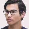 RB7208 Black PlasticEyeglass Frames for Men for Glasses Direct