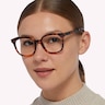 Freddie Havana AcetateEyeglass Frames for Women for Glasses Direct