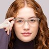 TB9206 Grey AcetateEyeglass Frames for Women for Glasses Direct