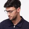 BOSS 1643 Blue AcetateEyeglass Frames for Men for Glasses Direct