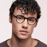 Joby Black & Crystal PlasticEyeglass Frames for Men for Glasses Direct