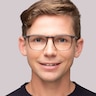 NB4164 Grey AcetateEyeglass Frames for Men for Glasses Direct