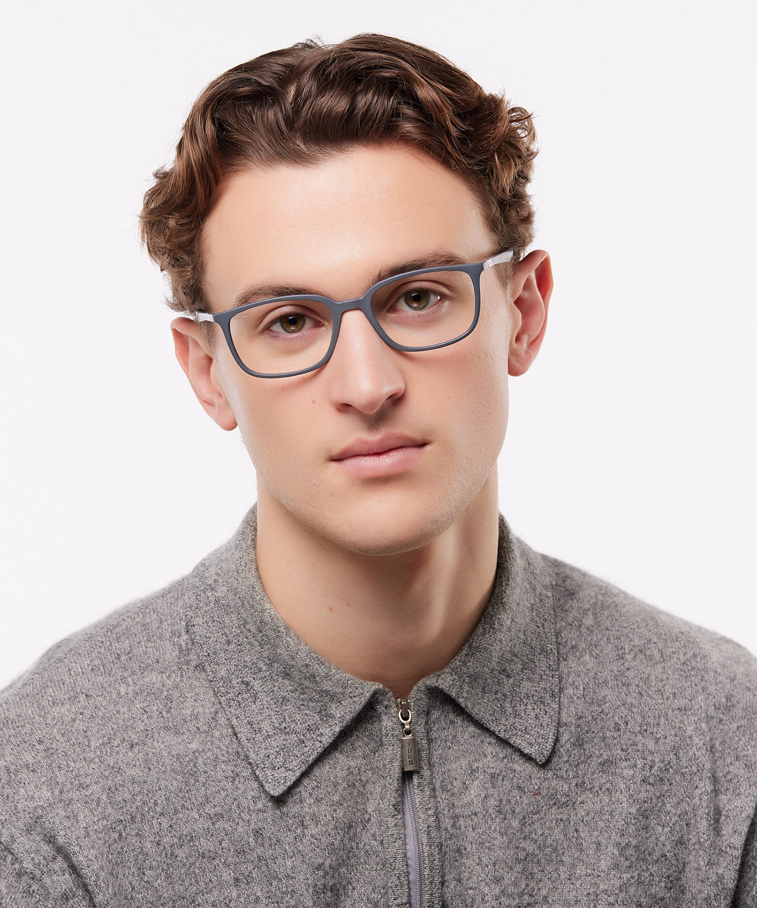 RB7208 Grey PlasticEyeglass Frames for Men for Glasses Direct