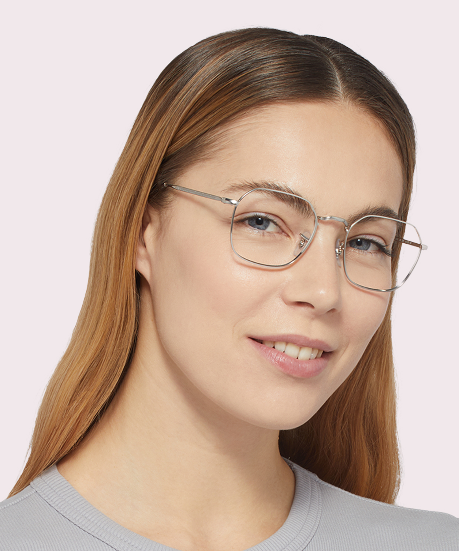 RB3694V Silver MetalEyeglass Frames for Women for Glasses Direct