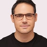 Delaney Havana PlasticEyeglass Frames for Men for Glasses Direct