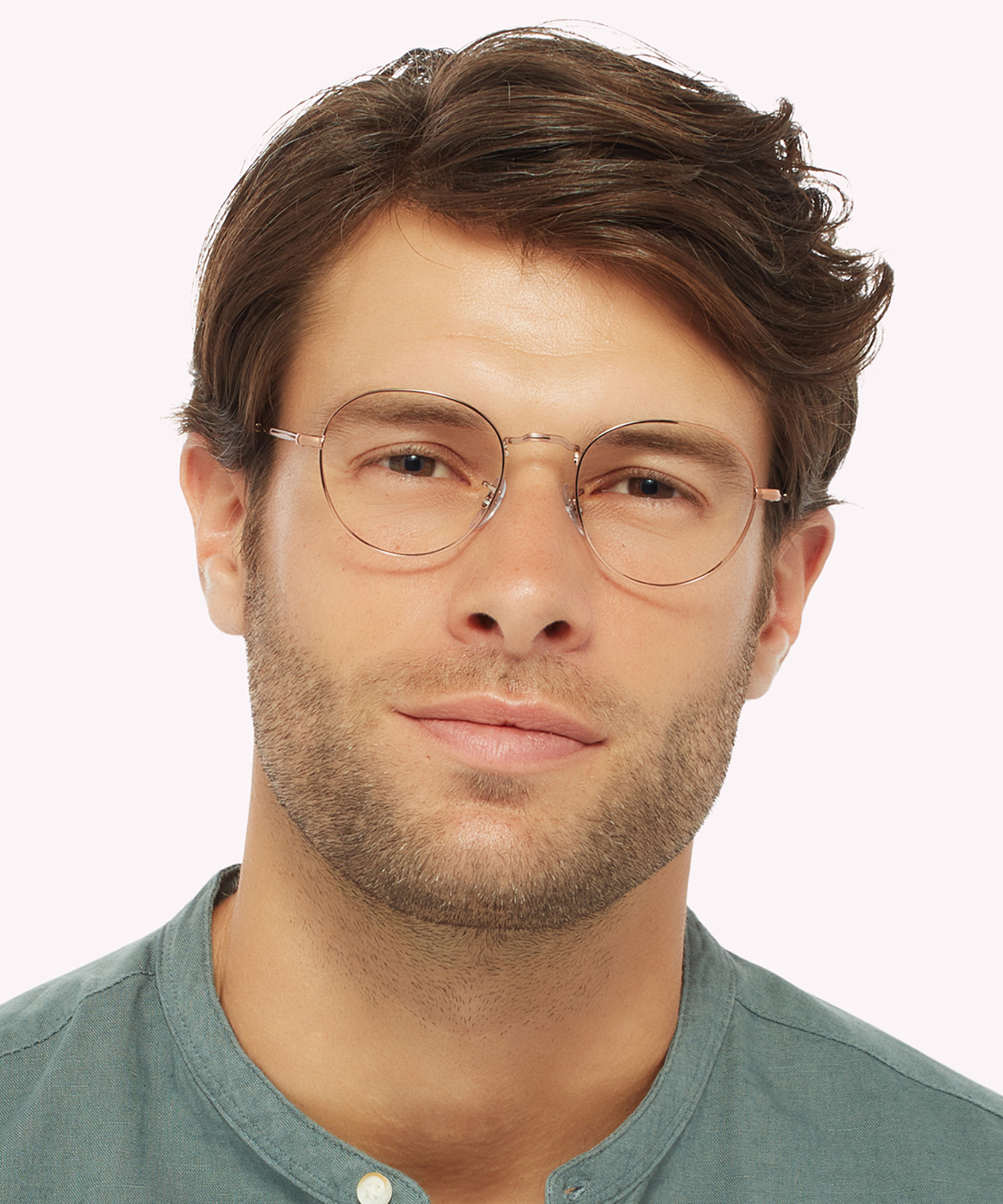 RB3582V Copper MetalEyeglass Frames for Men for Glasses Direct