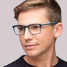 NB4163 Blue AcetateEyeglass Frames for Men for Glasses Direct