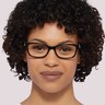 Renne Black AcetateEyeglass Frames for Women for Glasses Direct