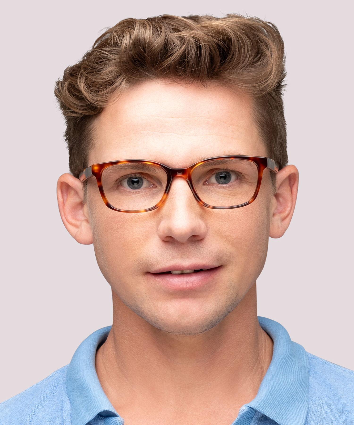 TB8230 Brown AcetateEyeglass Frames for Men for Glasses Direct