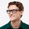 RB5435 Black AcetateEyeglass Frames for Men for Glasses Direct