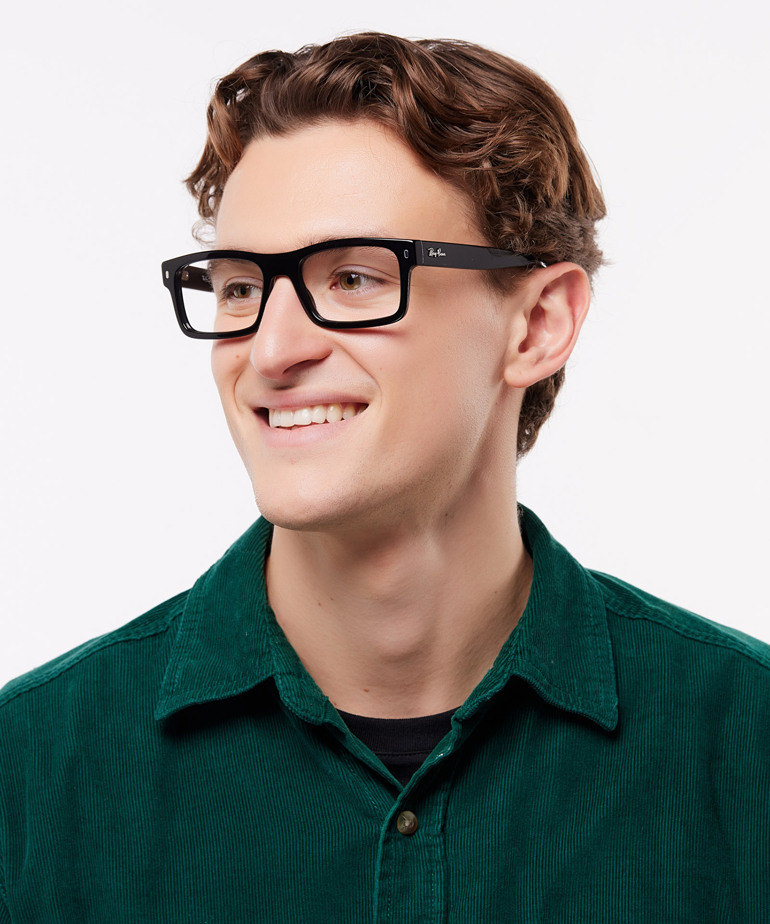RB5435 Black AcetateEyeglass Frames for Men for Glasses Direct