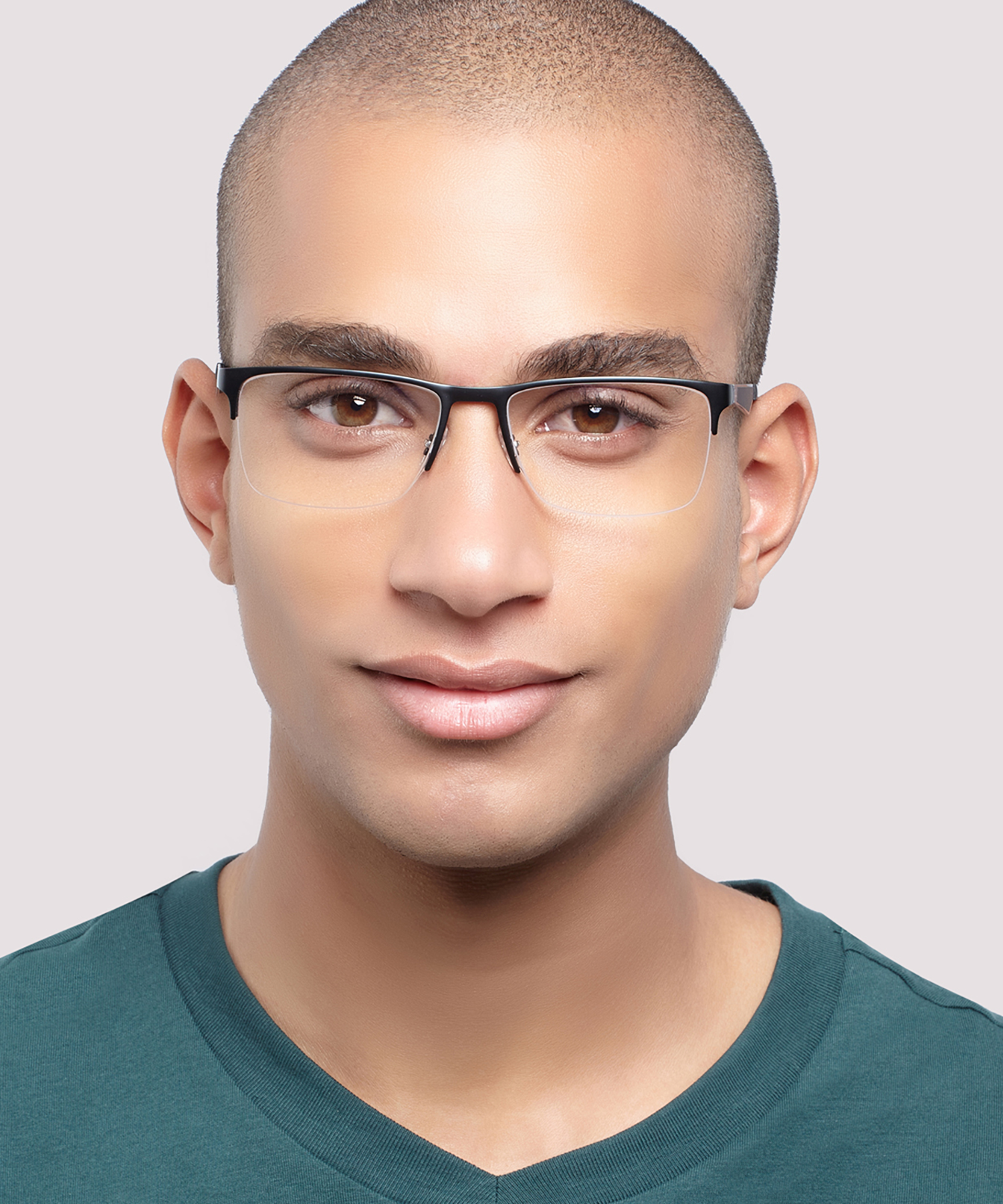 RB6335 Black MetalEyeglass Frames for Men for Glasses Direct