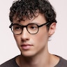 Joby Black & Crystal PlasticEyeglass Frames for Men for Glasses Direct