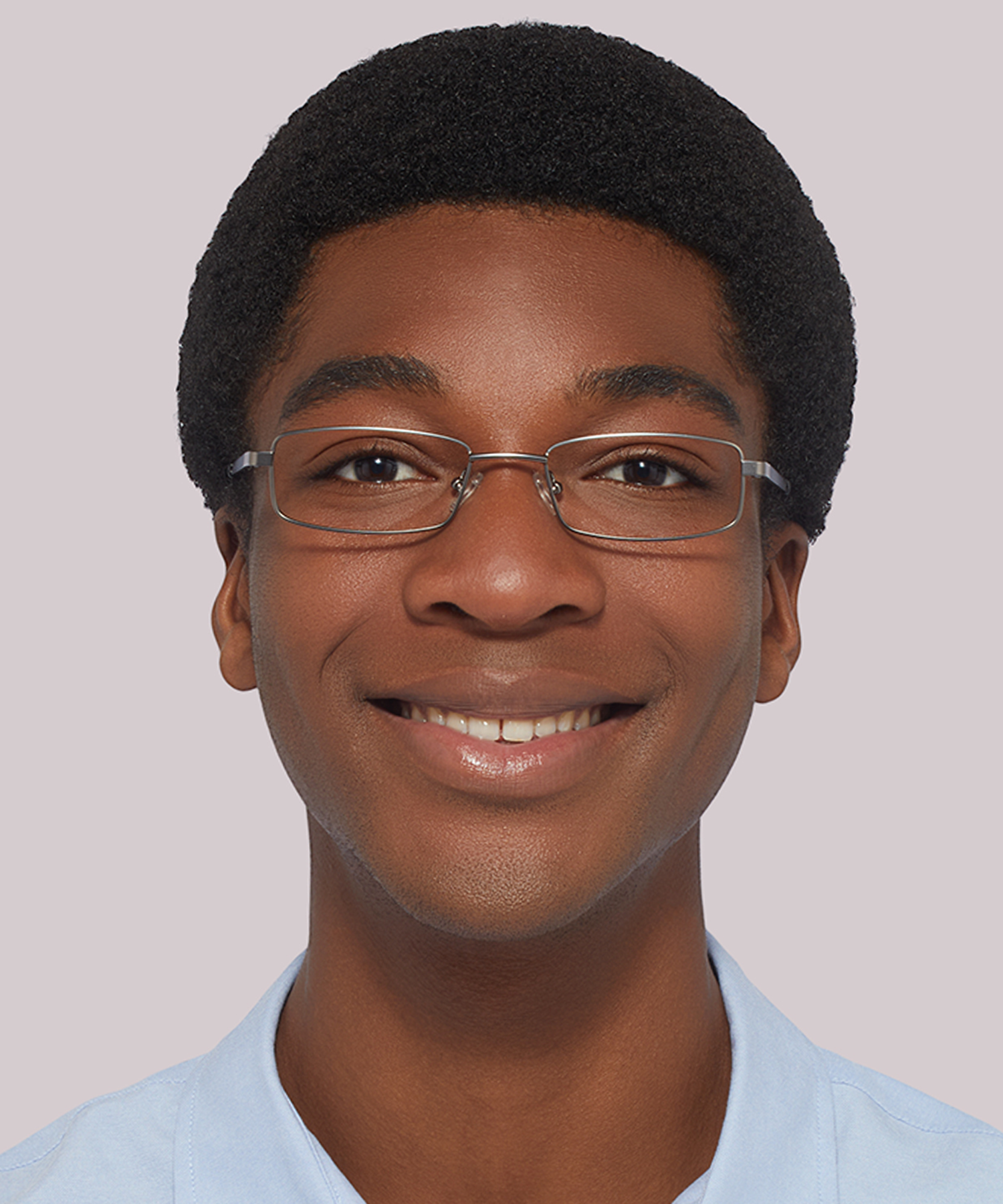 Gordan Matte Gunmetal MetalEyeglass Frames for Men for Glasses Direct
