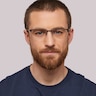Goswell Brown AcetateSunglass Frames for Men for Glasses Direct