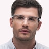 RB5598 Grey On Transparent AcetateEyeglass Frames for Men for Glasses Direct