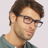 RB7047 Transparent Blue PlasticEyeglass Frames for Men for Glasses Direct