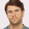 TJ 0061 Clear PlasticEyeglass Frames for Men for Glasses Direct