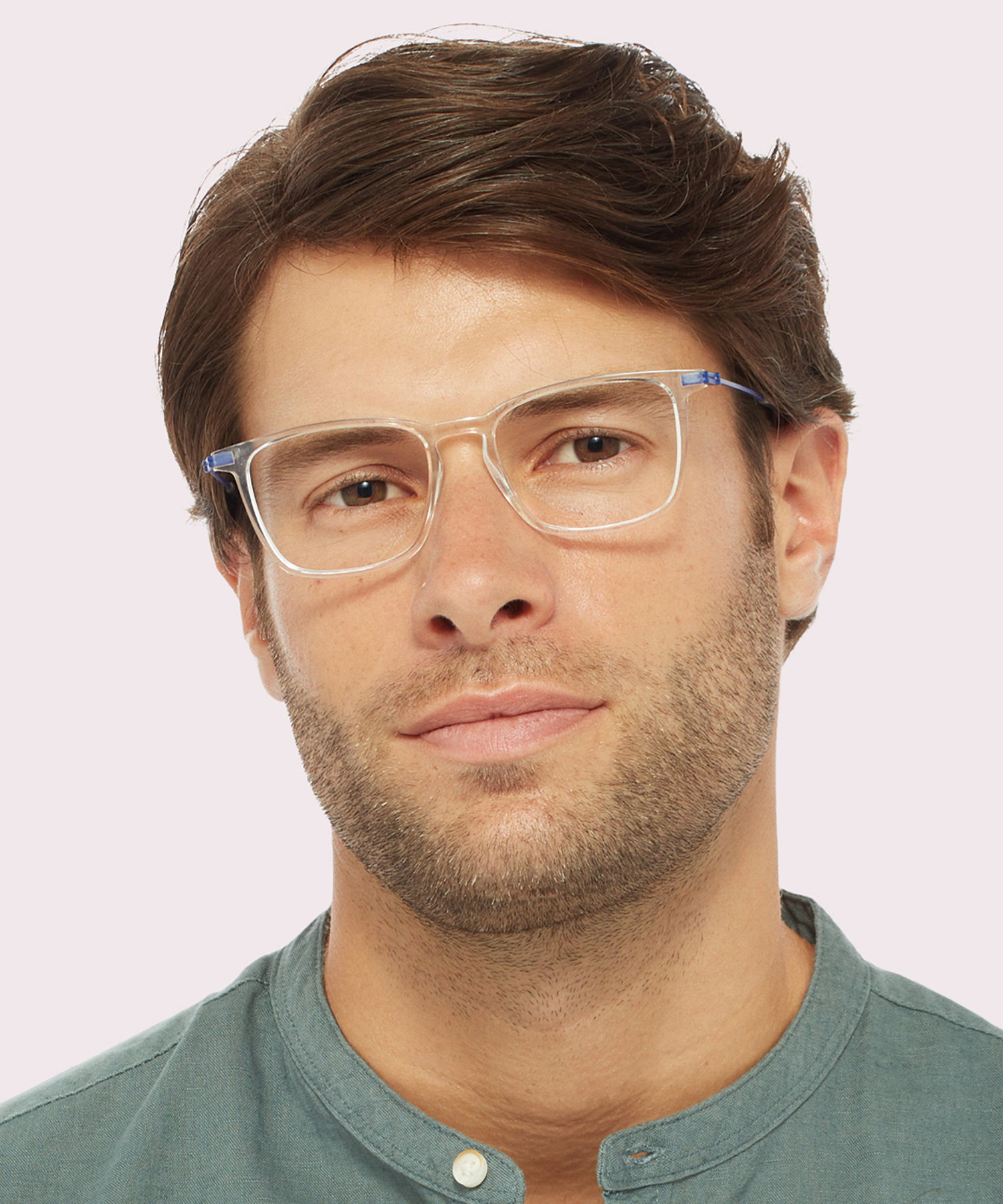 TJ 0061 Clear PlasticEyeglass Frames for Men for Glasses Direct