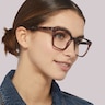Gian Pink Havana PlasticEyeglass Frames for Women for Glasses Direct