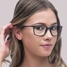 RB7208 Black PlasticEyeglass Frames for Women for Glasses Direct