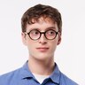 Kilburn Black AcetateEyeglass Frames for Men for Glasses Direct