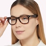 RB4340V Havana PlasticEyeglass Frames for Women for Glasses Direct