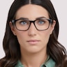 Aero Black AcetateEyeglass Frames for Women for Glasses Direct