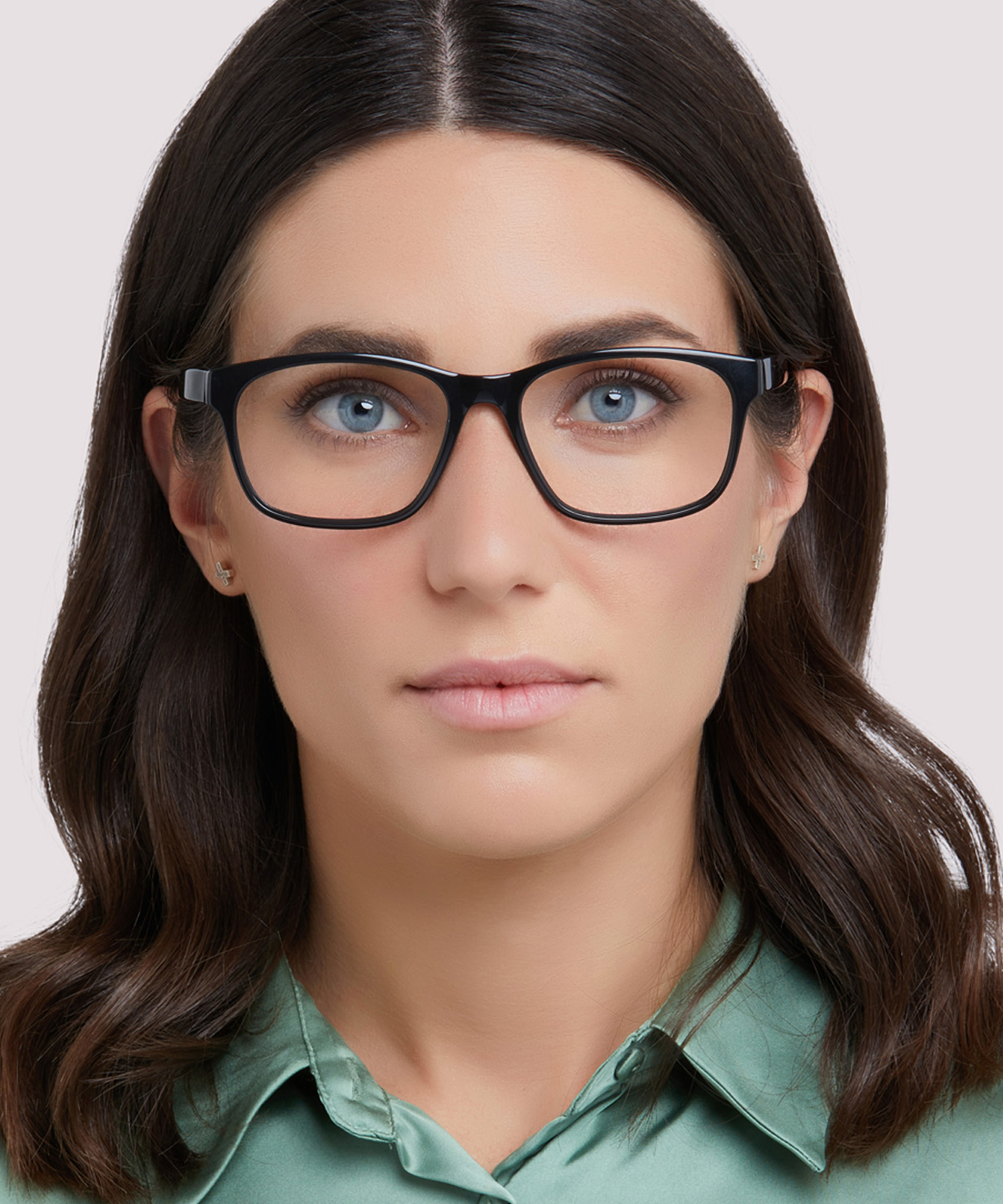 Aero Black AcetateEyeglass Frames for Women for Glasses Direct