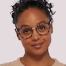 Faith Nude Havana AcetateEyeglass Frames for Women for Glasses Direct