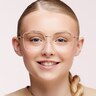 Venezia Cream MetalEyeglass Frames for Women for Glasses Direct