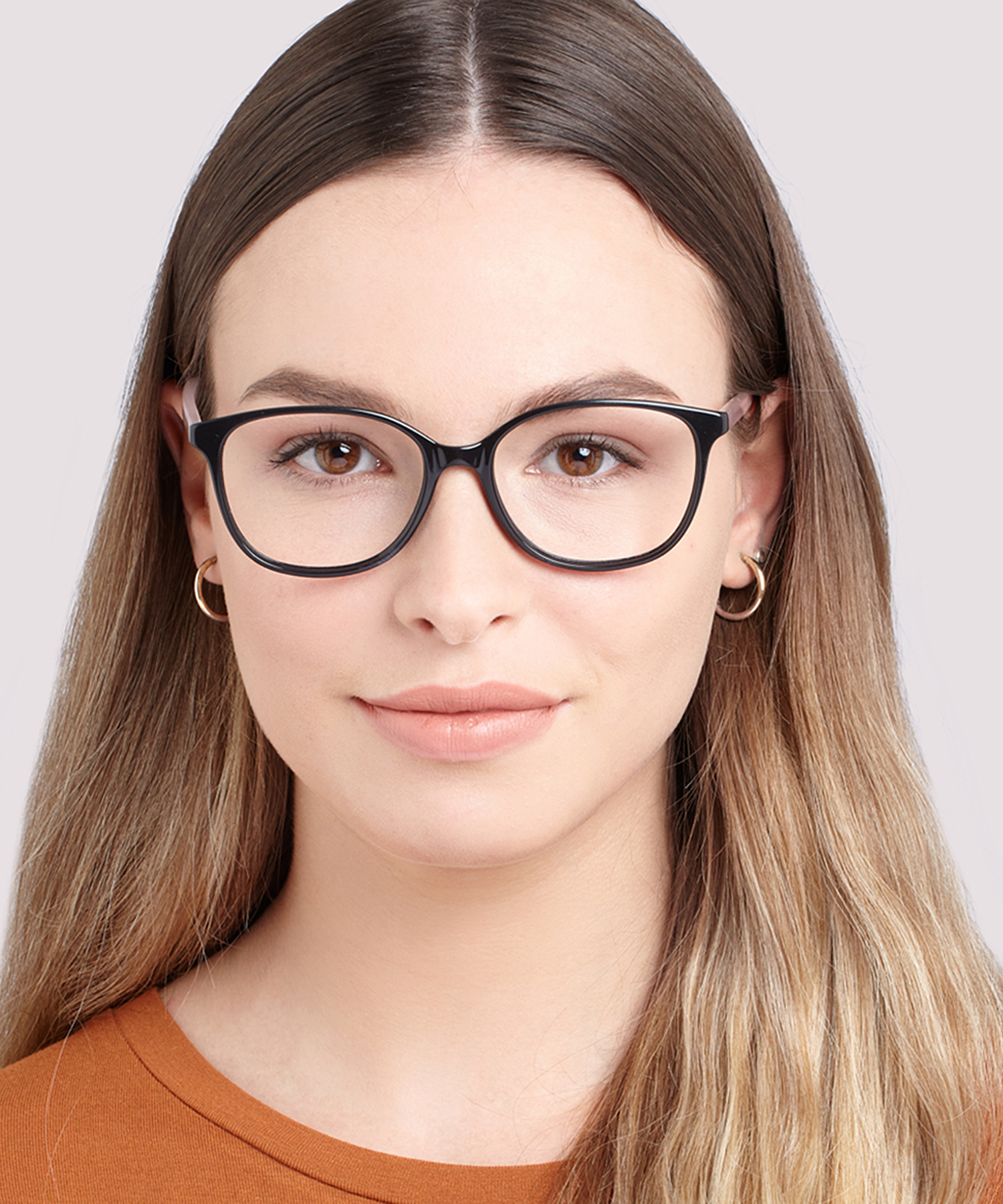 Alora Black & Pink AcetateEyeglass Frames for Women for Glasses Direct