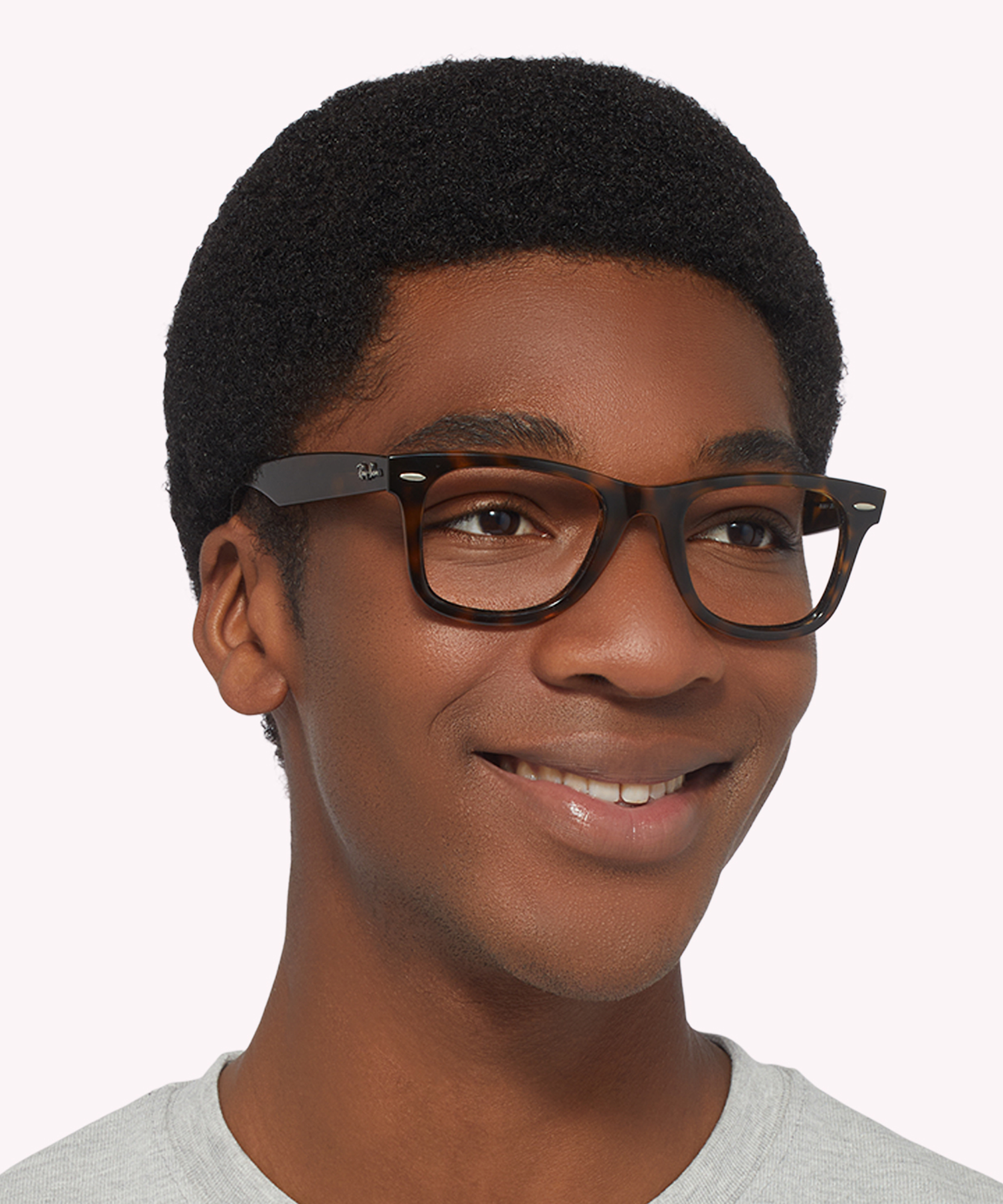 RB4340V Havana PlasticEyeglass Frames for Men for Glasses Direct