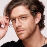 PLD D496 Yellow PlasticEyeglass Frames for Men for Glasses Direct