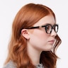 DG3398 Black AcetateEyeglass Frames for Women for Glasses Direct