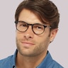 Deon Black PlasticEyeglass Frames for Men for Glasses Direct