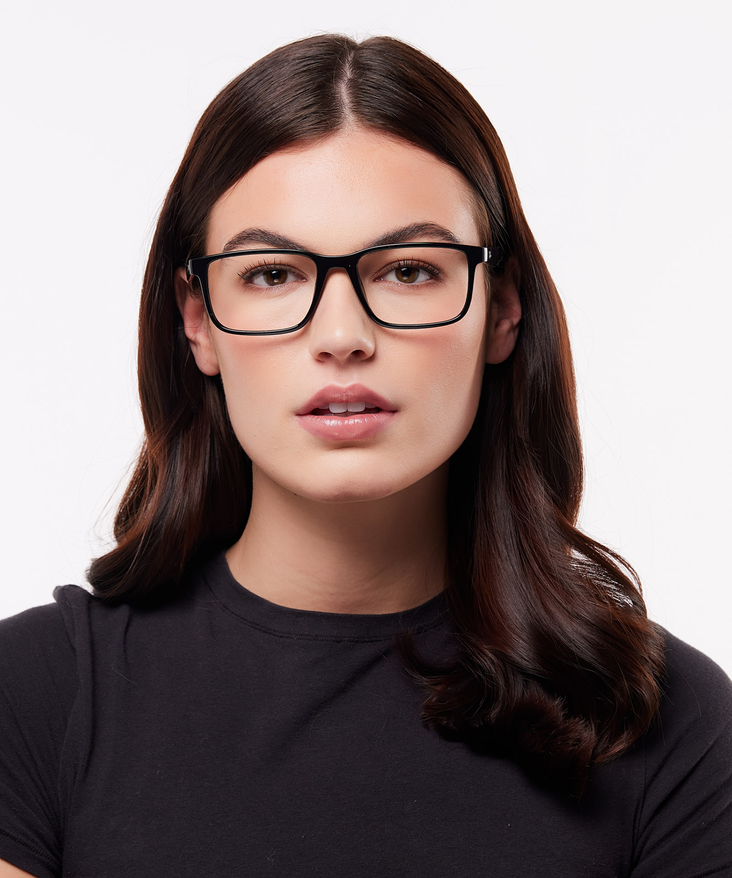 RB7241D Black PlasticEyeglass Frames for Women for Glasses Direct