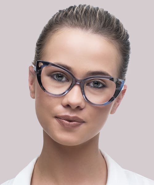 Blue/Havana Holly -  Acetate