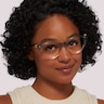 GG1013O Black Gold AcetateSunglass Frames for Women for Glasses Direct