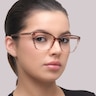 Holden Gradient Crystal Brown PlasticEyeglass Frames for Women for Glasses Direct