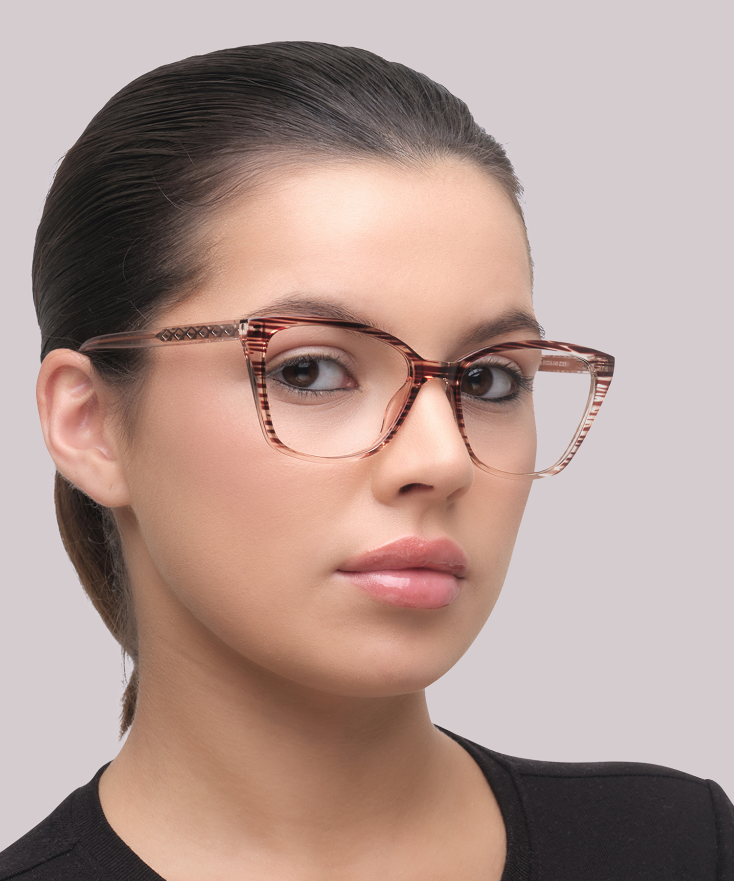 Holden Gradient Crystal Brown PlasticEyeglass Frames for Women for Glasses Direct