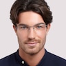 Taylor Gunmetal MetalSunglass Frames for Men for Glasses Direct