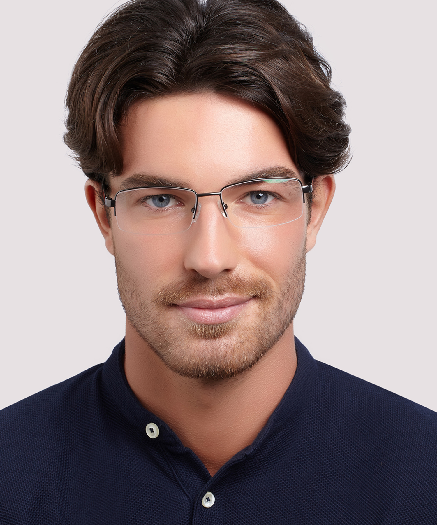 Taylor Gunmetal MetalSunglass Frames for Men for Glasses Direct