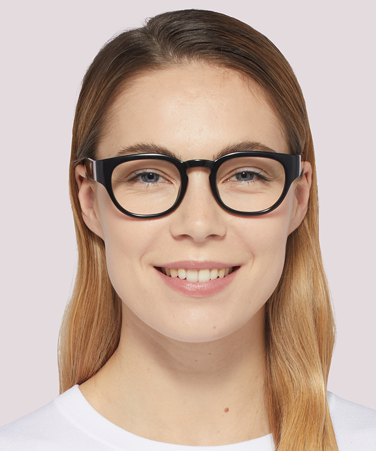 LV 1048 Black PlasticEyeglass Frames for Women for Glasses Direct