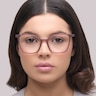 Ivy Matte Rose AcetateEyeglass Frames for Women for Glasses Direct