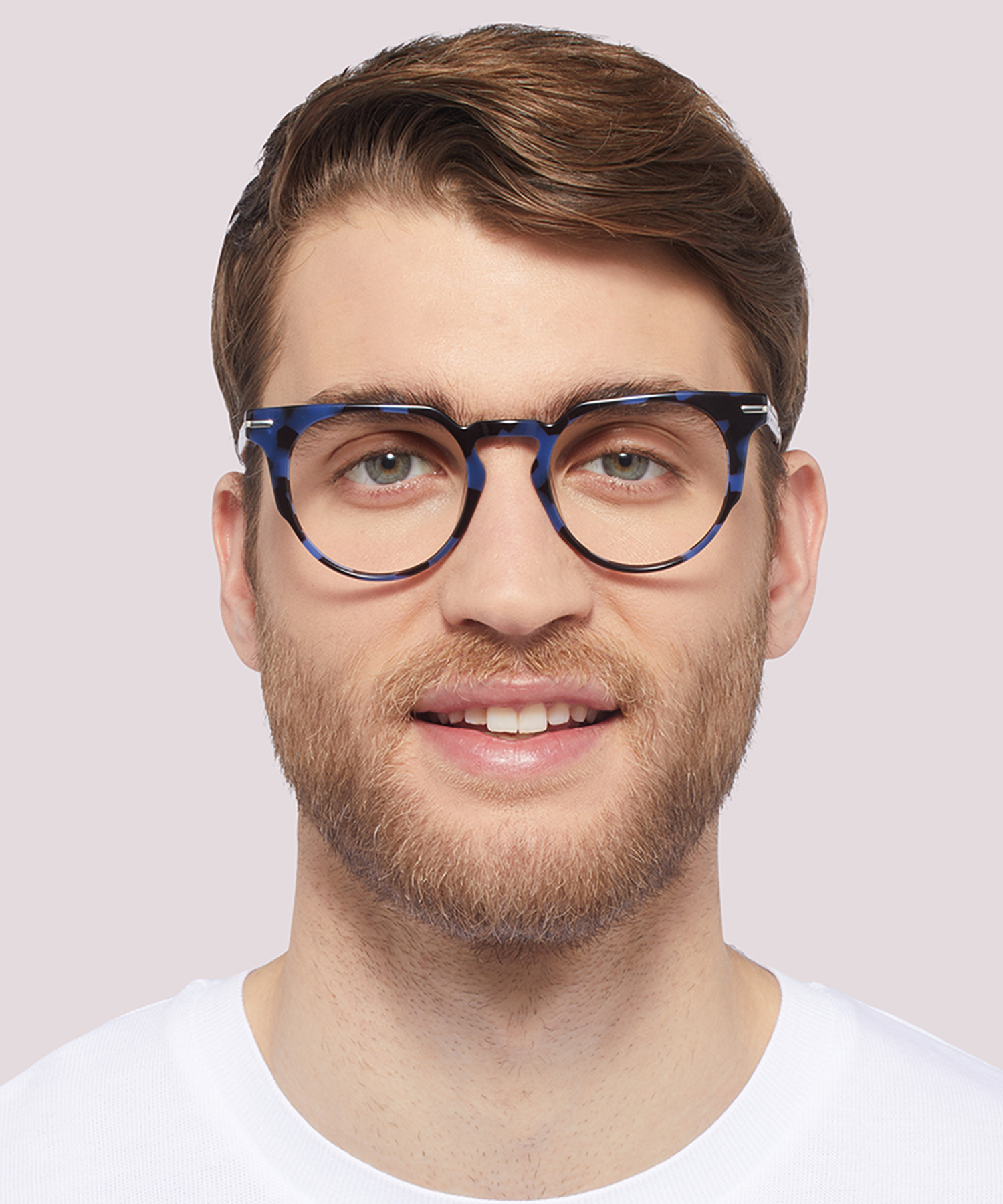 Goldhawk Blue Havana AcetateEyeglass Frames for Men for Glasses Direct