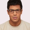 Skylar Black AcetateEyeglass Frames for Men for Glasses Direct