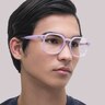 PLD D482 Purple Light PlasticSunglass Frames for Men for Glasses Direct