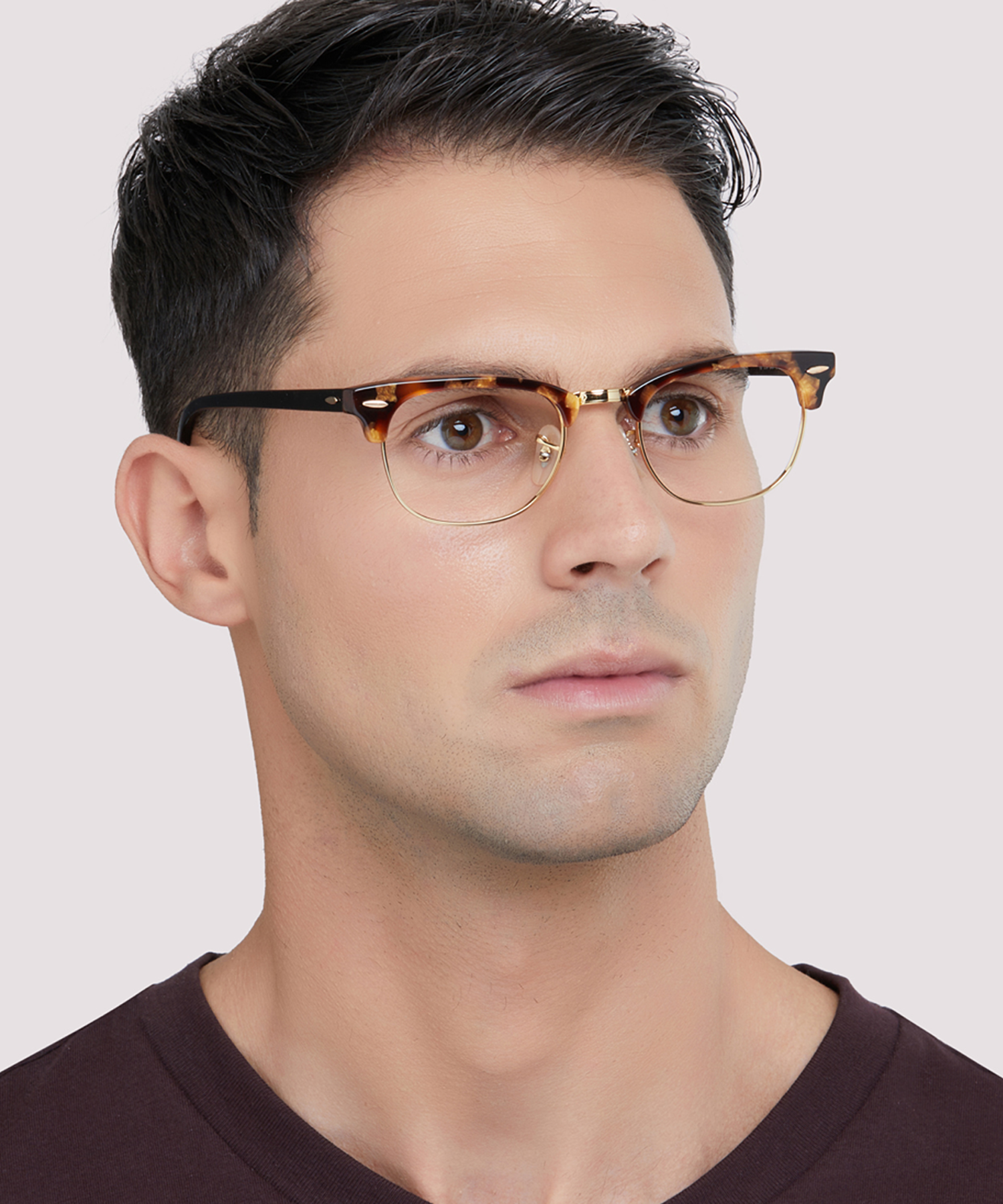 RB5154 Brown Havana AcetateEyeglass Frames for Men for Glasses Direct