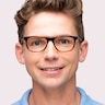 TB8262 Brown AcetateEyeglass Frames for Men for Glasses Direct